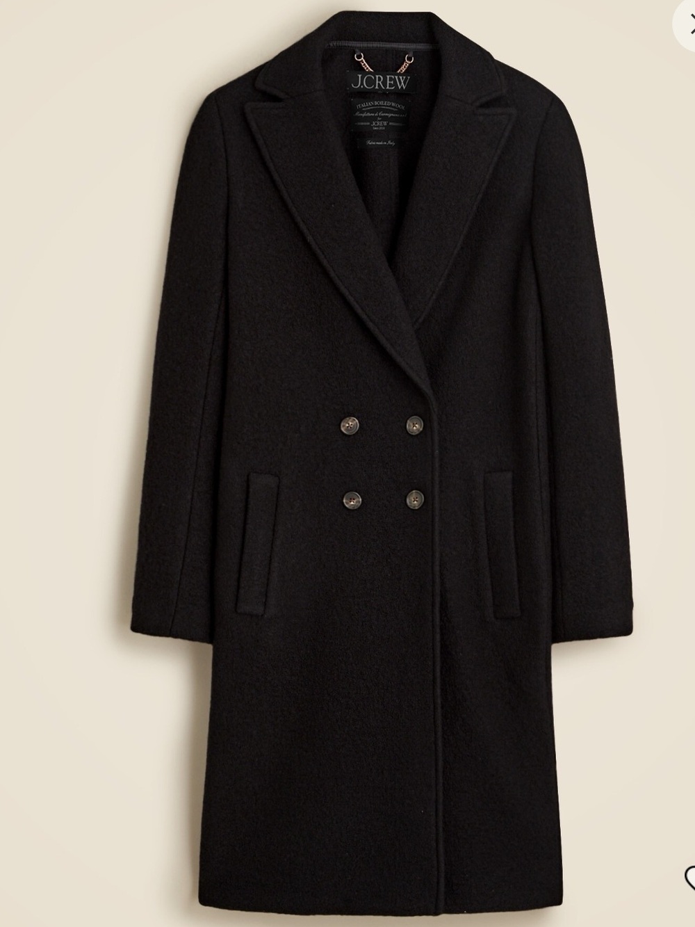 J. Crew Daphne Topcoat